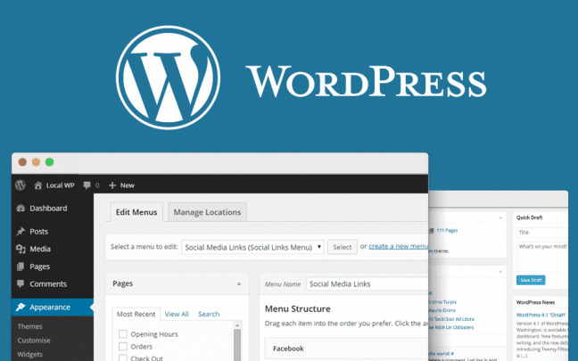 Wordpress para sites Empresariais cloud Market
